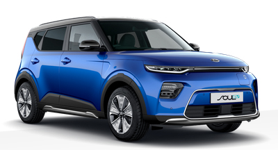 Kia Soul Ev - Available In Neptune Blue With Black Roof